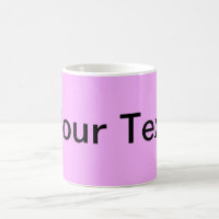 SEULEMENT COULEUR / rose clair + votre texte