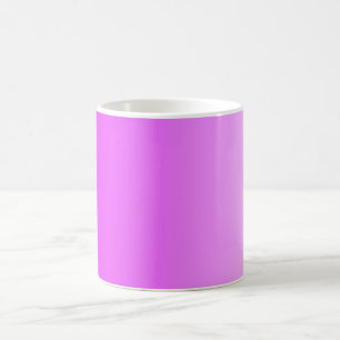Mug SEULEMENT gradients de COULEUR - rose de néon