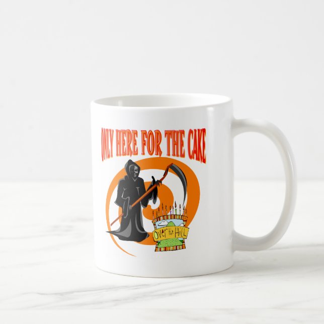 Mug Seulement ici pour le gâteau (Droite)