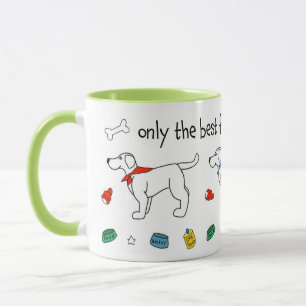 Mug "Seulement le meilleur pour mon petit compagnon" C