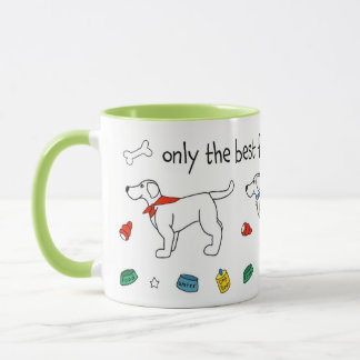 Mug "Seulement le meilleur pour mon petit compagnon" C