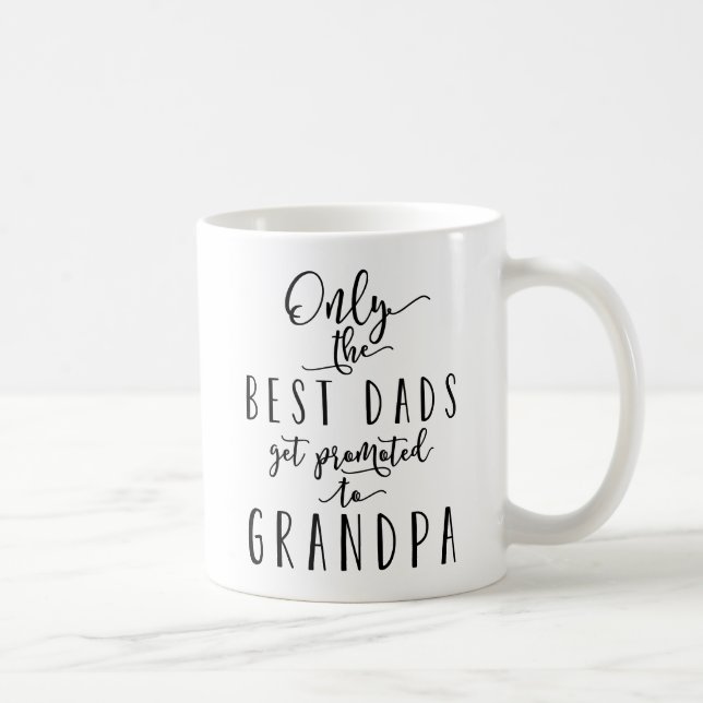 Mug Seulement les meilleurs papas obtiennent favorisés (Droite)