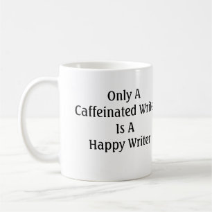 Mug Seulement un auteur caféiné est un auteur heureu