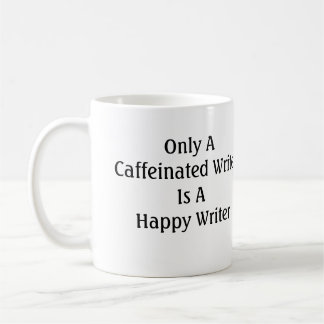Mug Seulement un auteur caféiné est un auteur heureux