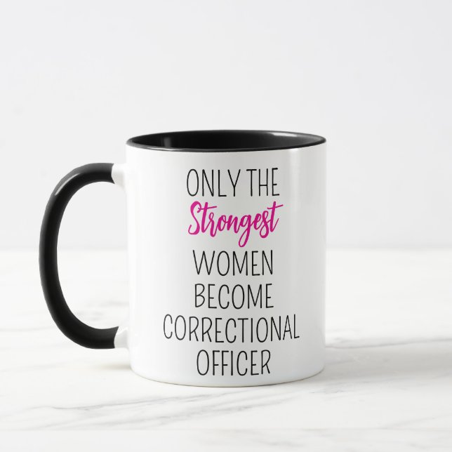 Mug seules les femmes les plus fortes deviennent agent (Gauche)