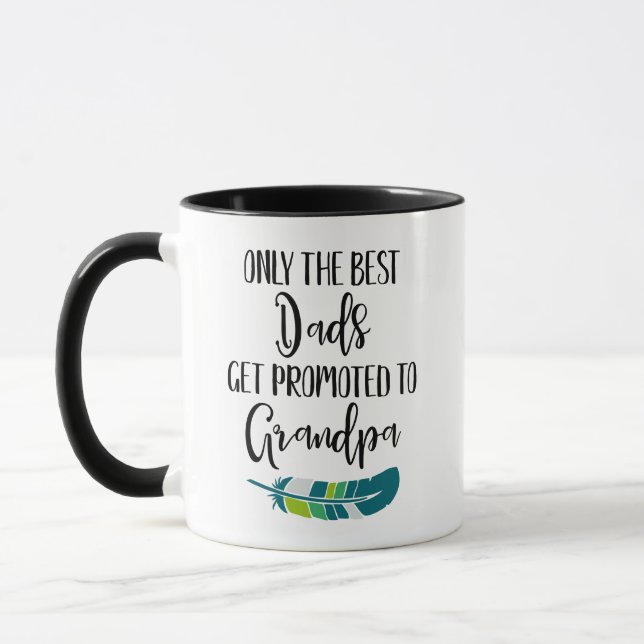 Mug Seuls Les Meilleurs Dads Sont Promus À Grand-Père (Gauche)