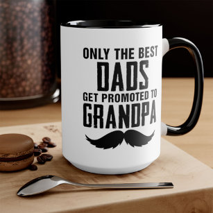 Mug Seuls les meilleurs papas sont promus au café gran