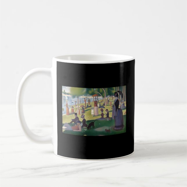 Mug Seurat Dimanche Après-Midi Célèbre Peinture De Seu (Gauche)
