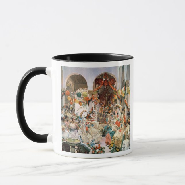 Mug Séville (huile sur la toile) (Gauche)
