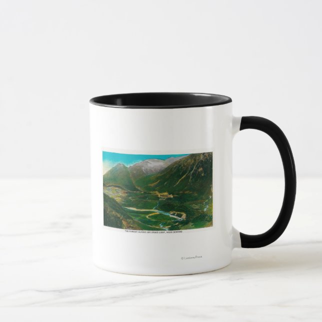 Mug Sewing, Alaska Area Famous Railroad Loop (Droite)