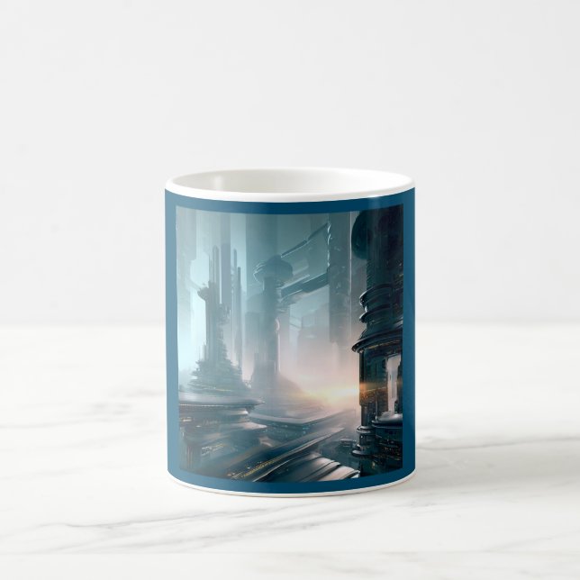 Mug SF Futuristic City 4 (Centre)