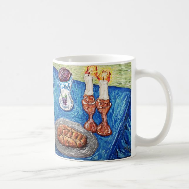 Mug "Shabbat Shalom " (Droite)