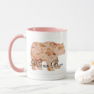 Mug Shabby Chic Mama Ours