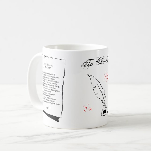 Mug Shakespeare Sonnet 115 (Devant gauche)