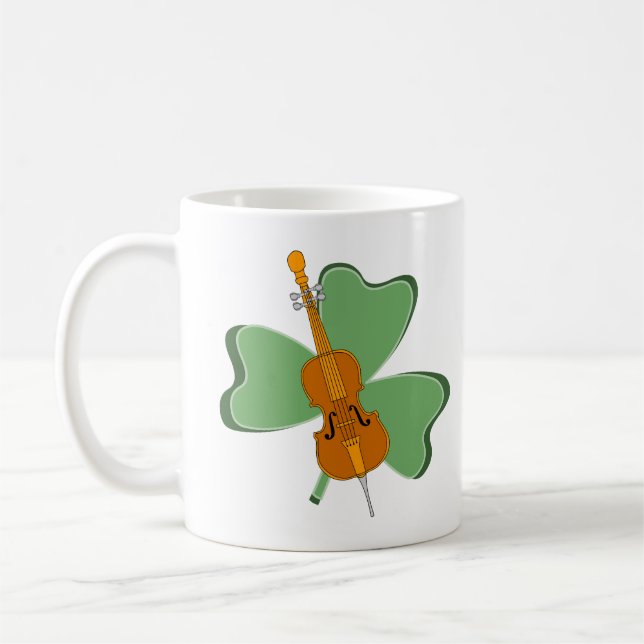 Mug Shamrock Cello (Gauche)