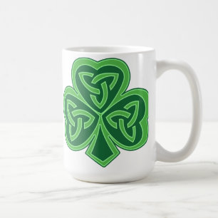 Mug Shamrock celtique de noeud