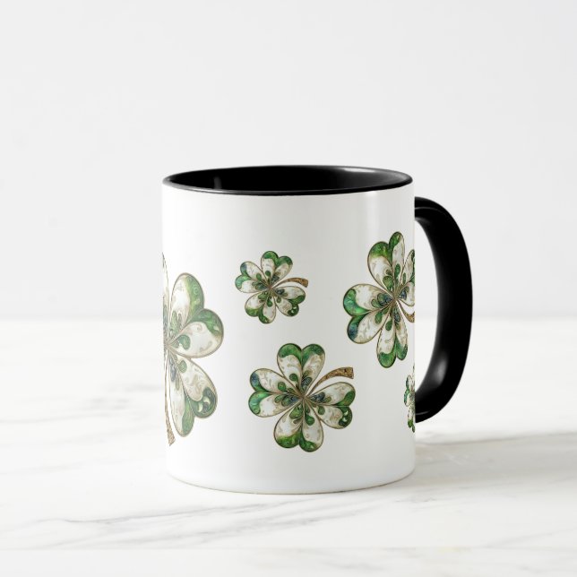Mug Shamrock de la Saint Patrick (Devant droit)