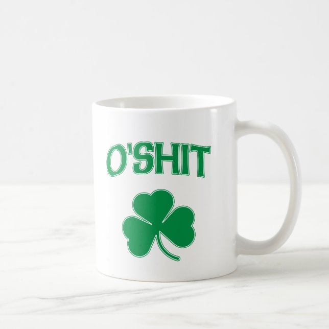 Mug Shamrock d'O'Shit Irsh (Droite)