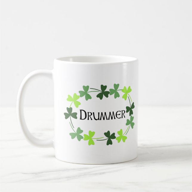 Mug Shamrock tambour Oval (Gauche)