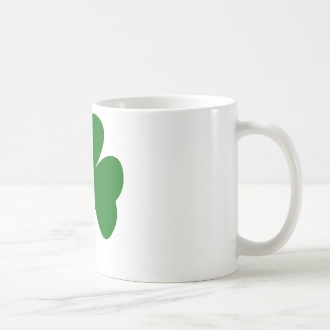 Mug Shamrock Vert foncé Le MUSÉE Zazzle Cadeaux (Droite)