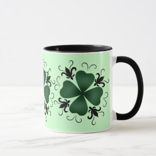 Mug Shamrock victorien chic