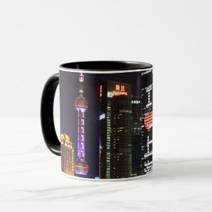 Mug Shanghai la nuit