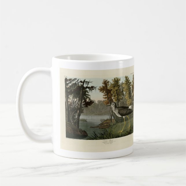 Mug Shank jaune d'Audubon's Birds of America (Gauche)