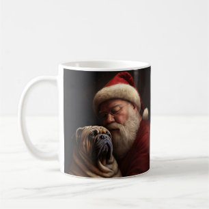 Mug Shar Pei avec Noël Festif du Père Noël