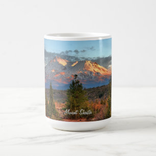 MUG SHASTA DE BÂTI AU COUCHER DU SOLEIL #1