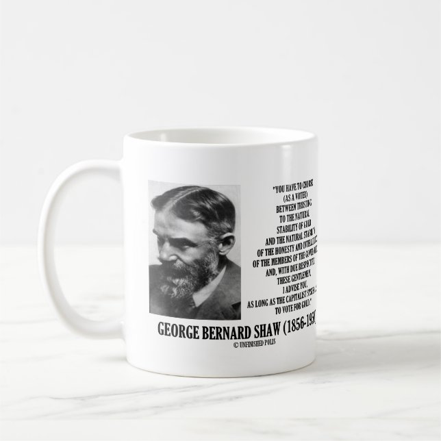 Mug Shaw Stabilité Gold Honesty Membres Gouvernement Q (Gauche)