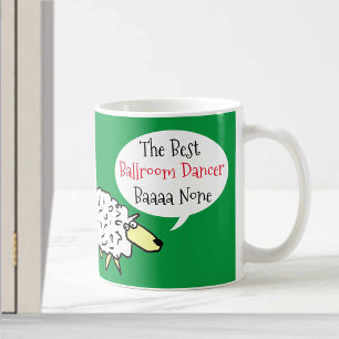 Mug Sheep Design Meilleure danseuse de salle de bal Ca