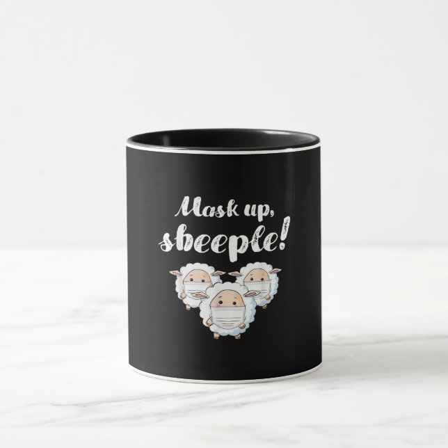 Mug Sheep in mask | Animal Lovers (Centre)