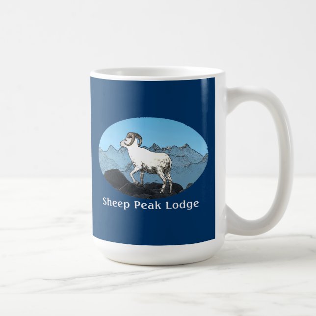 Mug Sheep Peak Lodge (Droite)