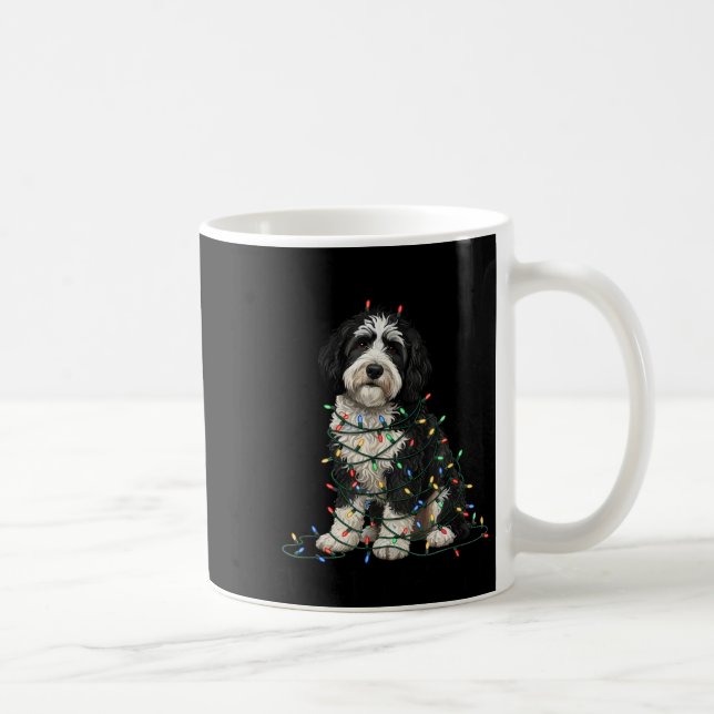 Mug Sheepadoodle Noël Je vais bien Tout va bien (Droite)