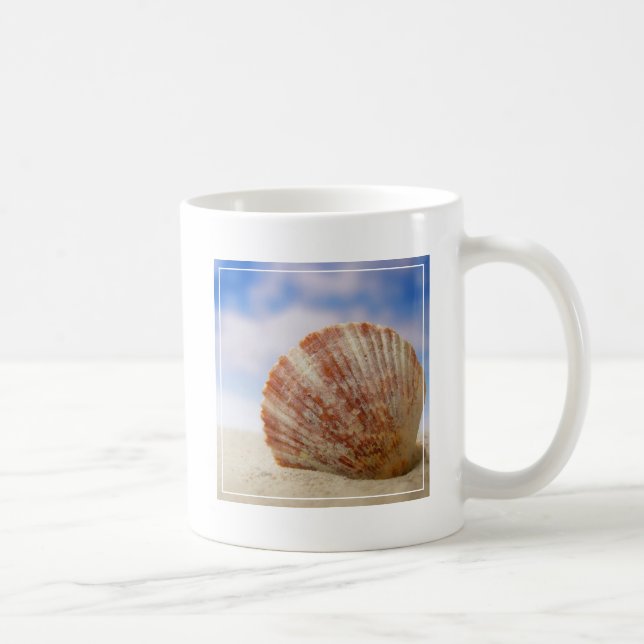 Mug Shell étayé dans le sable (Droite)