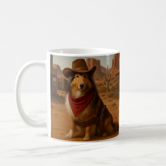 Mug Sheltie occidental (Gauche)