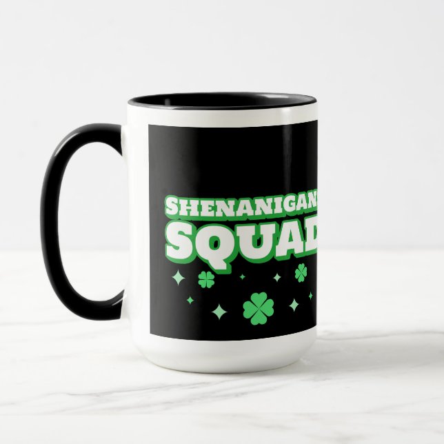 Mug Shenanigans Squad St. Patrick's Day (Gauche)