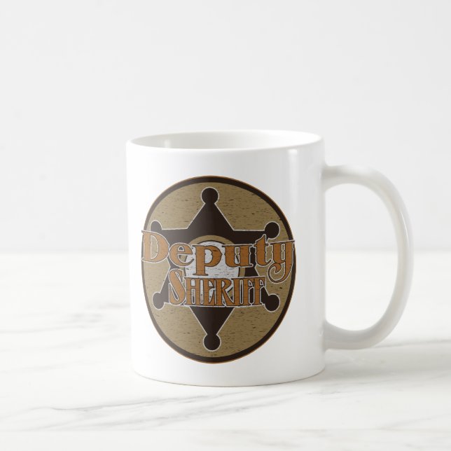 Mug Shérif adjoint vintage (Droite)