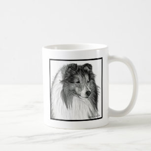Mug Shetland Sheepdog Art par Glenda S. Harlan