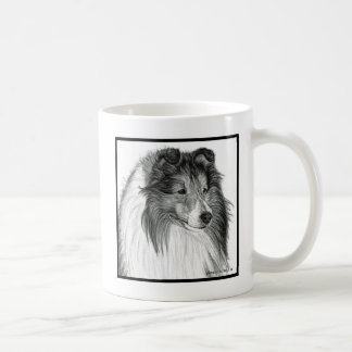 Mug Shetland Sheepdog Art par Glenda S. Harlan