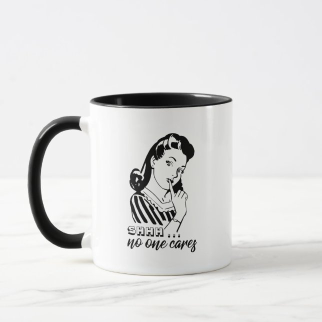 Mug Shhh… personne s'inquiète (Gauche)