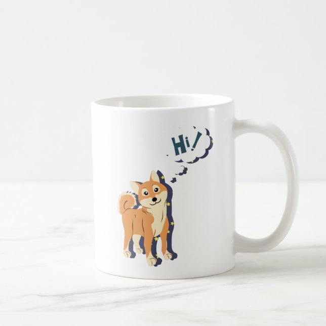 Mug Shiba Inu (Droite)