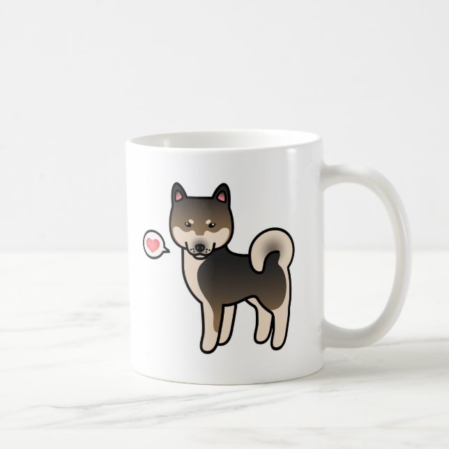 Mug Shiba Inu Amour de sésame (Droite)