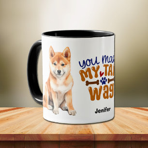 Mug Shiba Inu Chien Chien Vous Faites Mon Wagons De Qu