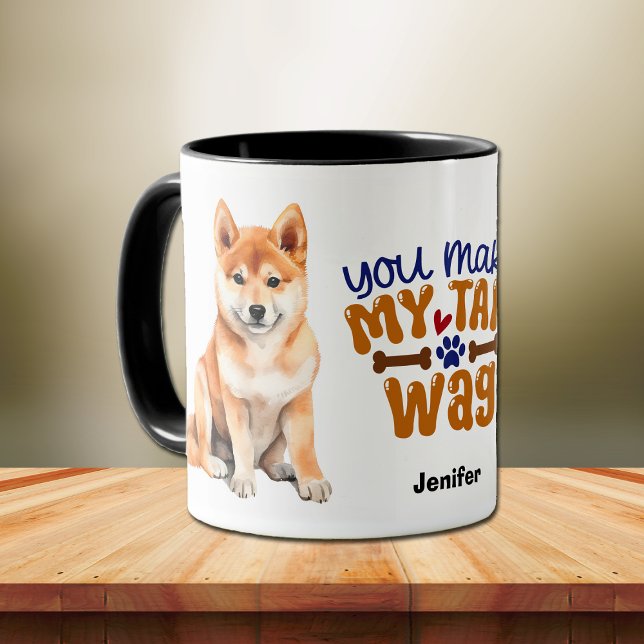 Mug Shiba Inu Chien Chien Vous Faites Mon Wagons De Qu (Créateur téléchargé)