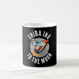 Mug Shiba Inu Pièce À La Lune Rocket Hodl