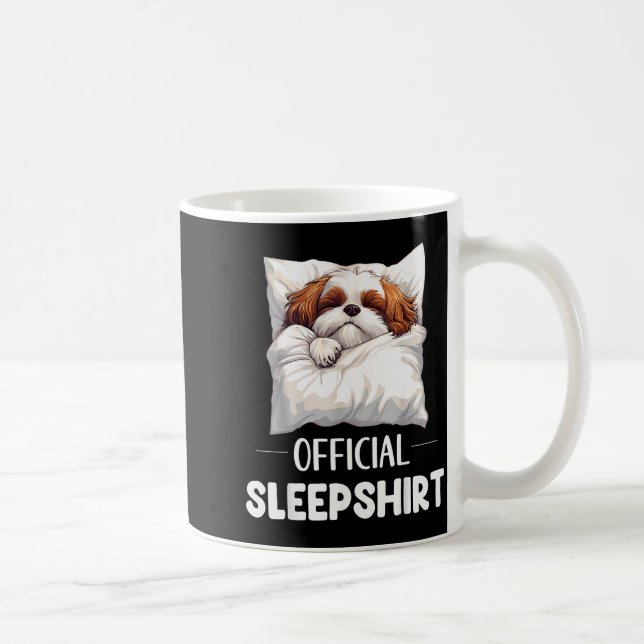 Mug Shih Tzu Sleepshirt Cute Dog Lover Pajama Sleepwea (Droite)