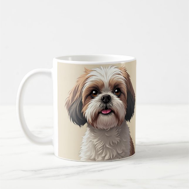 Mug shihtzu Mandoo (Gauche)