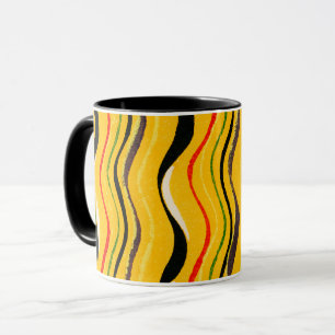 Mug Shima-Shima, motif coloré,