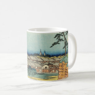 Mug Shinagawa, Japon : Art vintage Utagawa Hiroshige